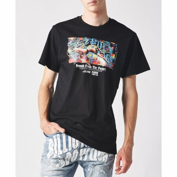 Billionaire Boys Club BB Soundwaves SS Tee (Black) 811-6209