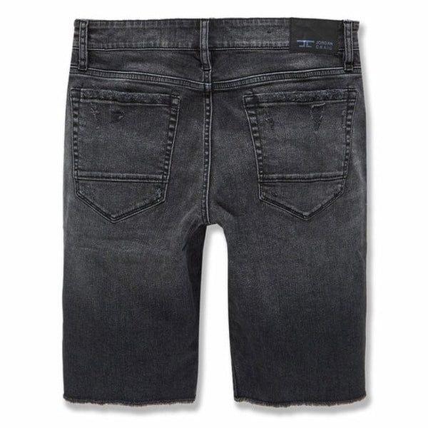 Jordan Craig Abyss Denim Shorts (Black Shadow) J3185S