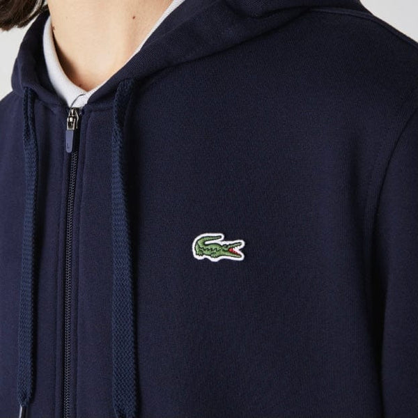 Lacoste Full Zip Hoodie (Navy) - SH1551