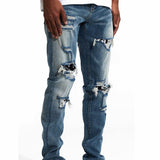 Crysp Leo Denim Jean (Blue Paisley) CRYSPF221-111