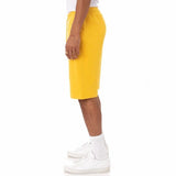 Kappa Authentic Sangone Shorts (Yellow/Violet-White/Black) 34157FW