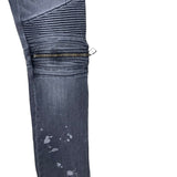 Dead Than Cool Moto Jean (Grey)