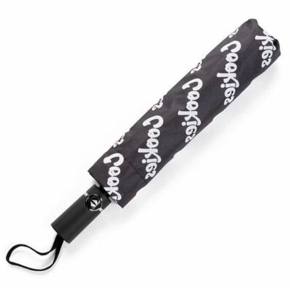 Cookies Original Mint Repeated Printed Logo Umbrella (Black) 1552A5165