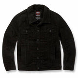 Jordan Craig Kids Tribeca Twill Trucker Jacket (Black) 91521K