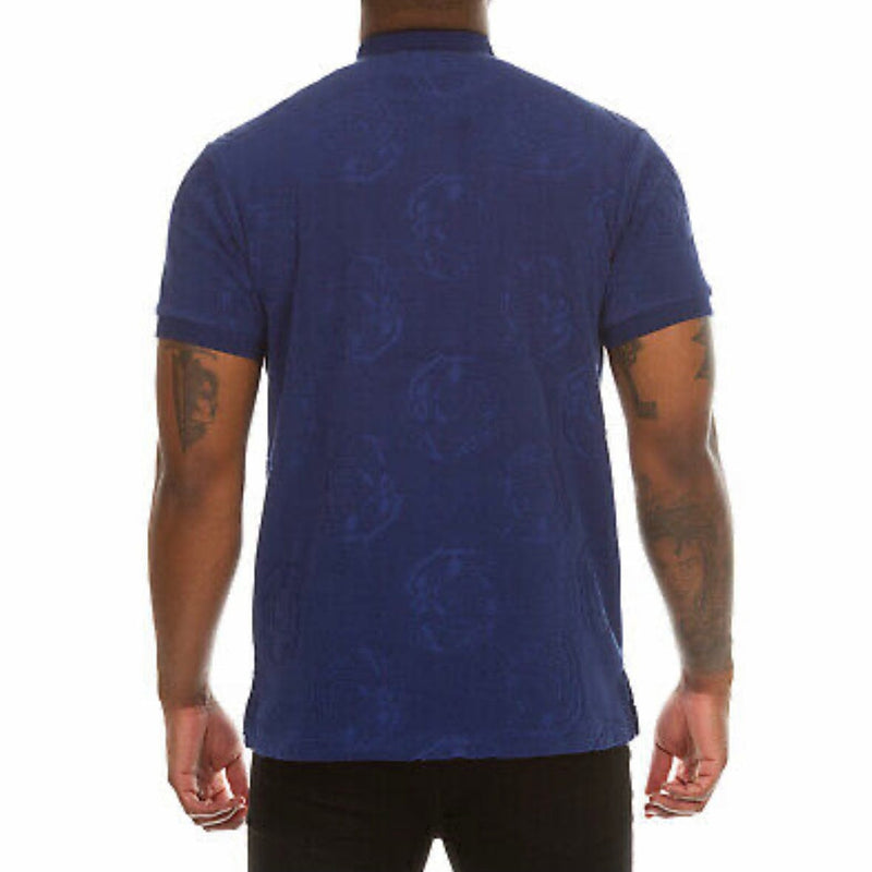 Billionaire Boys Club BB Gravity Short Sleeve Polo (Blue Depths) 811-5308