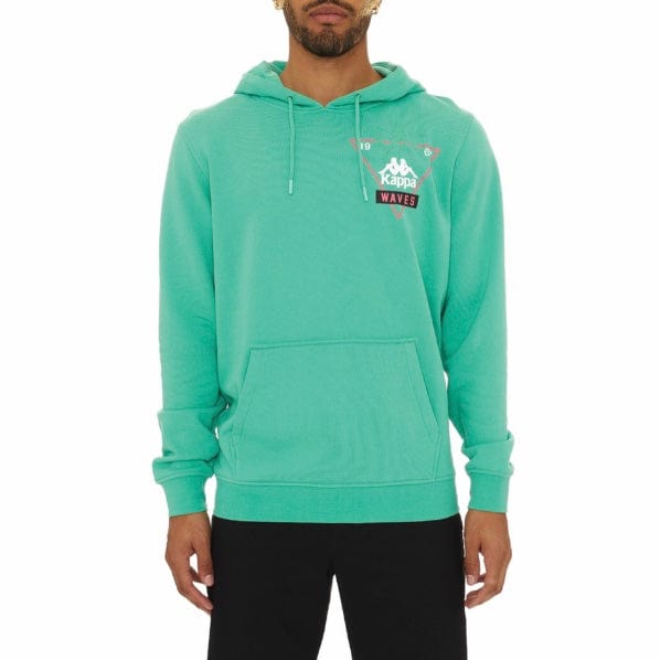 Kappa Authentic Oracabessa Hoodie (Green/Black/White) 35142HW