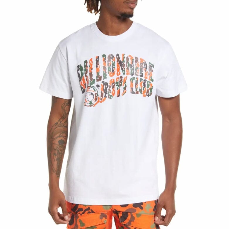 Billionaire Boys Club BB Camo Arch SS Tee (White) 821-5214