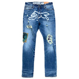 Ice Cream Yoshi Jean (Medium Blue Wash) 411-8104