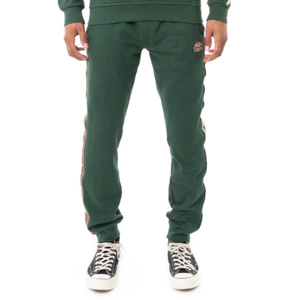 Kappa 222 Banda Alanz 3 Sweatpants (Green/Pink/Beige)