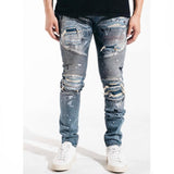 Embellish Tyson Biker Denim Jeans (Blue) EMBSP221-152