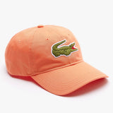 Lacoste Men's Oversized-Croc Cap Orange RK4711