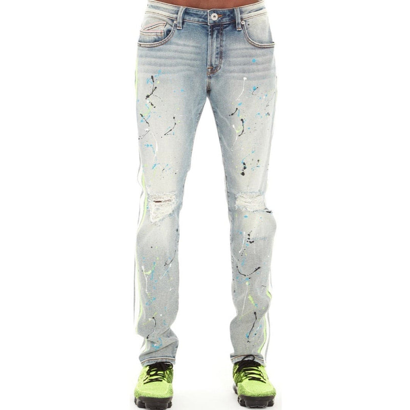 Cult of Individuality Slim Rocker Jean (Neon) - 620A3-RS03G