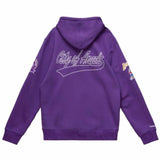 Mitchell & Ness Nba Los Angeles Lakers Champ City Hoodie (Purple)