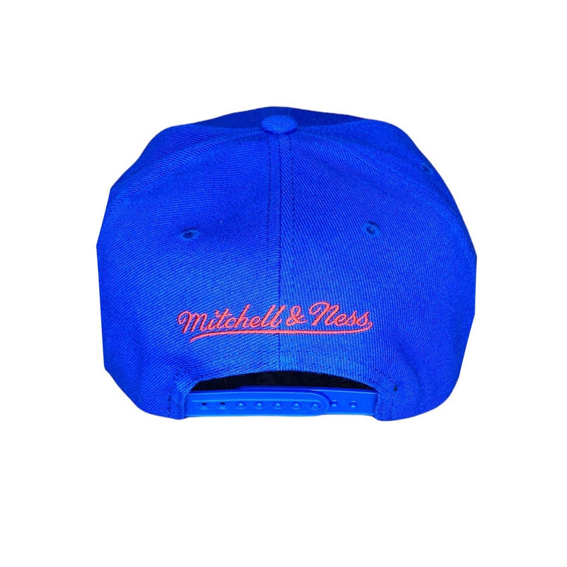 Mitchell & Ness Nba Detroit Pistons Core Basic Snapback (Royal/Red)