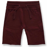 Kids Jordan Craig Palma French Terry Shorts (Wine) 8350SAK