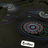 Cookies Casablanca Interlock Jersey Sweat Shorts (Black/Blue) 1557B5875