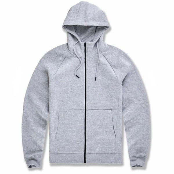 Jordan Craig Uptown Zip Up Hoodie (Heather Grey) 8621H