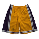Boys Mitchell & Ness Nba Los Angeles Lakers Swingman Home Shorts (Yellow)