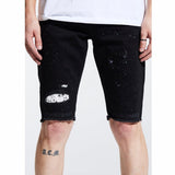 Embellish Loki Shorts (Black Distressed) EMBSP221-107