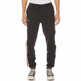 Kappa Logo Tape Danira Trackpants (Black/Grey/Red) 321C4UW