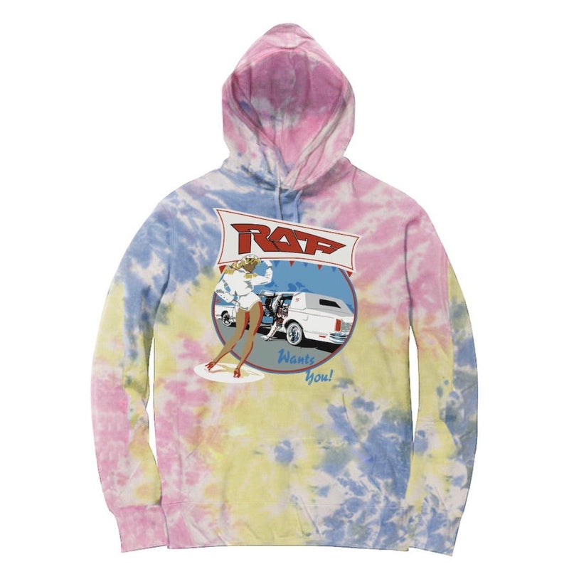 Bleach Goods We Want You Hoodie (Tie Dye)