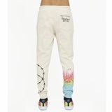 Cult Of Individuality Novelty Sweatpants (Cream) 621B7-SP23D