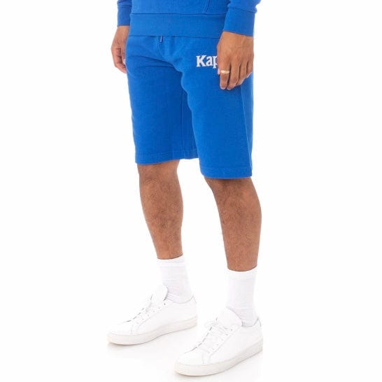 Kappa Authentic Sangone Shorts (Blue/Lime-Orange/Grey) 34157FW