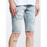 Crysp Asher Shorts (Light Wash) - CRYSPSP221-130