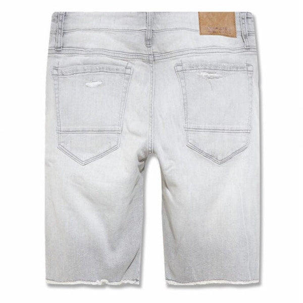 Jordan Craig Baltimore Retro Denim Shorts (Cement Wash) J3195S