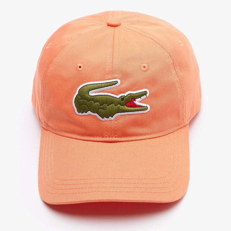 Lacoste Men's Oversized-Croc Cap Orange RK4711