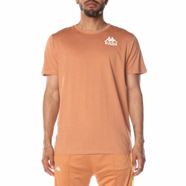 Kappa Authentic Ables T Shirt (Brown Sand) 351B7HW