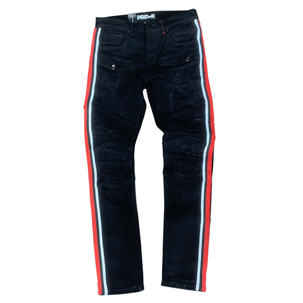 PREME JEAN RUSSEL TAPE BLK/RED