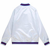 Mitchell & Ness Nba Detroit Pistons Lightweight Satin Jacket (White)