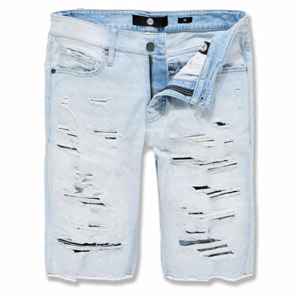 Jordan Craig Abyss Denim Shorts (Ice Blue) J3185S