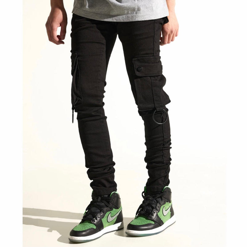 Pheelings I'll Be There Cargo Jean (Jet Black)