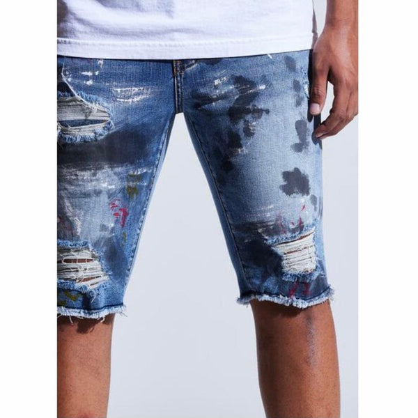 Crysp Philips Shorts (Indigo Black Paint) CRYSPSP221-109