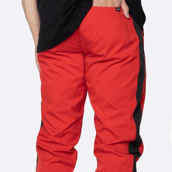 Eptm Nylon Basic Track Pants (Red/Black) EP9999