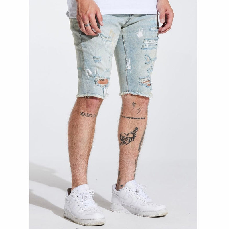 Crysp Philips Shorts (Blue Paint) CRYSPSP221-105