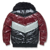 Kids Jordan Craig Sugar Hill Nylon Puffer Jacket (Burgundy) 91548K