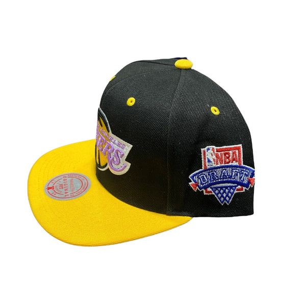 Mitchell & Ness Nba Hwc LA Lakers Lotto Pick Snapback (Black/Yellow)