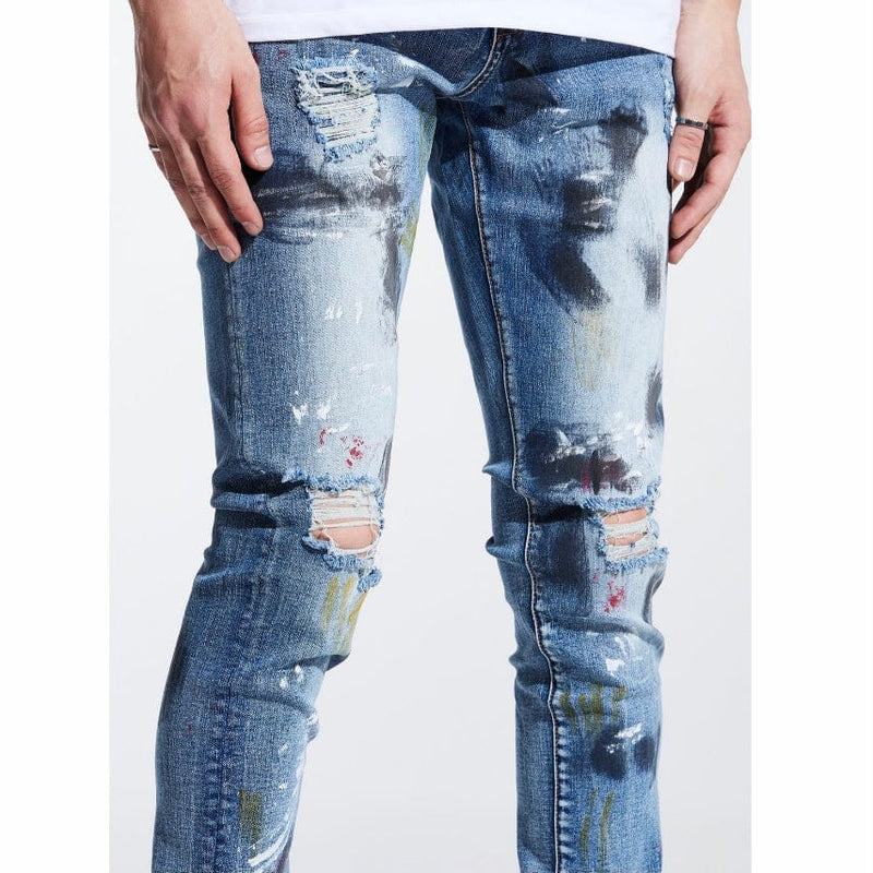 Crysp Atlantic Denim (Indigo Black Paint) CRYSPSP221-108