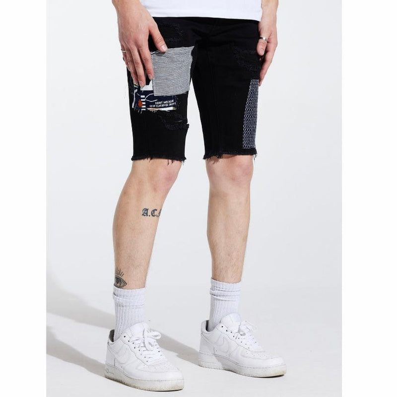 Crysp Charter Shorts (Black) CRYSPSP221-135