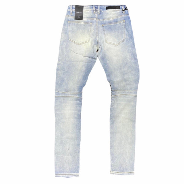 Embellish Sunny Biker Denim (Lt. Blue)