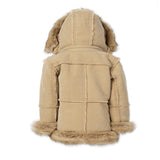 Kids Jordan Craig Shearling Coat (Latte) - 91393AK