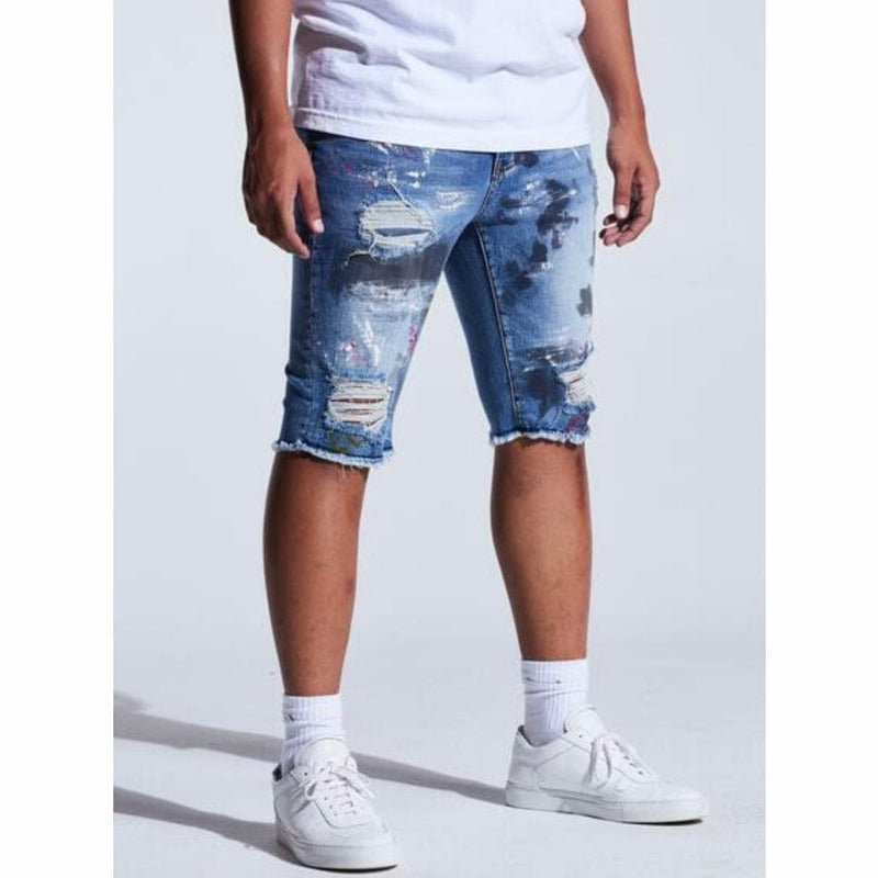 Crysp Philips Shorts (Indigo Black Paint) CRYSPSP221-109