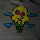 Kids Ice Cream Swirled Hoodie (Heather Grey) 493-6304