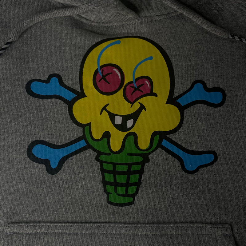 Kids Ice Cream Swirled Hoodie (Heather Grey) 493-6304