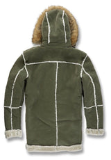 Jordan Craig Denali Shearling Jacket (Olive) - 91369AA