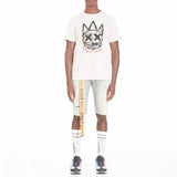 Cult Of Individuality Belted Rocker Shorts (Trip) 621A5-SR07D