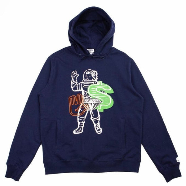 Billionaire Boys Club BB Icon Hoodie (Evening Blue) 811-7315